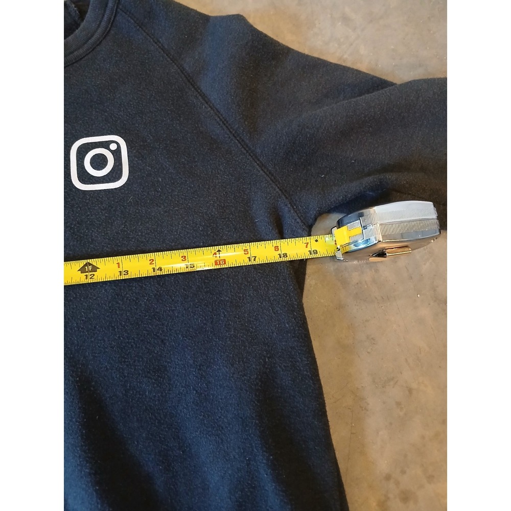Alternative Apparel Instagram Sweatshirt Crewneck Gray unisex Medium - Picture 4 of 8